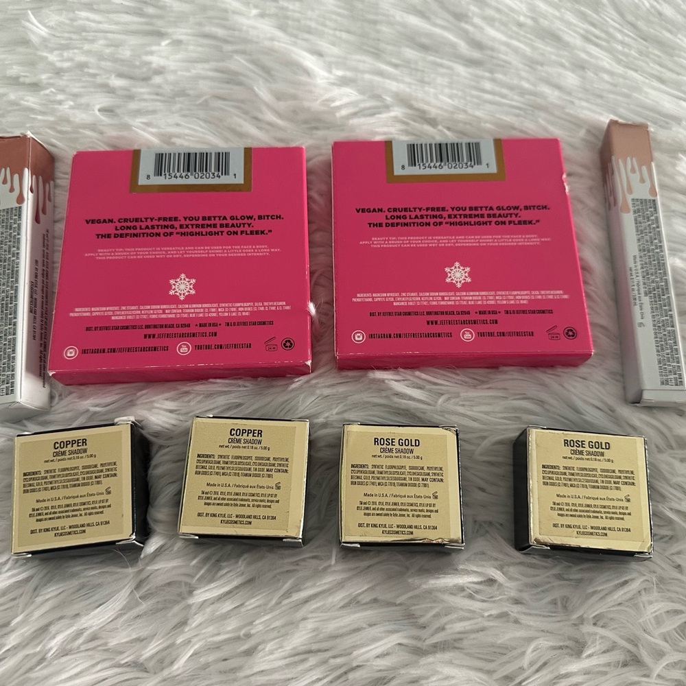 Jeffrey Star Skin Frost & Kylie Cosmetics Birthday Lipstick Bundle lot of 10 NIB - Picture 7 of 11